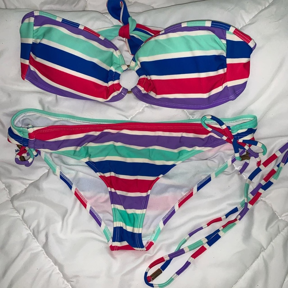Striped Bikini 🌈